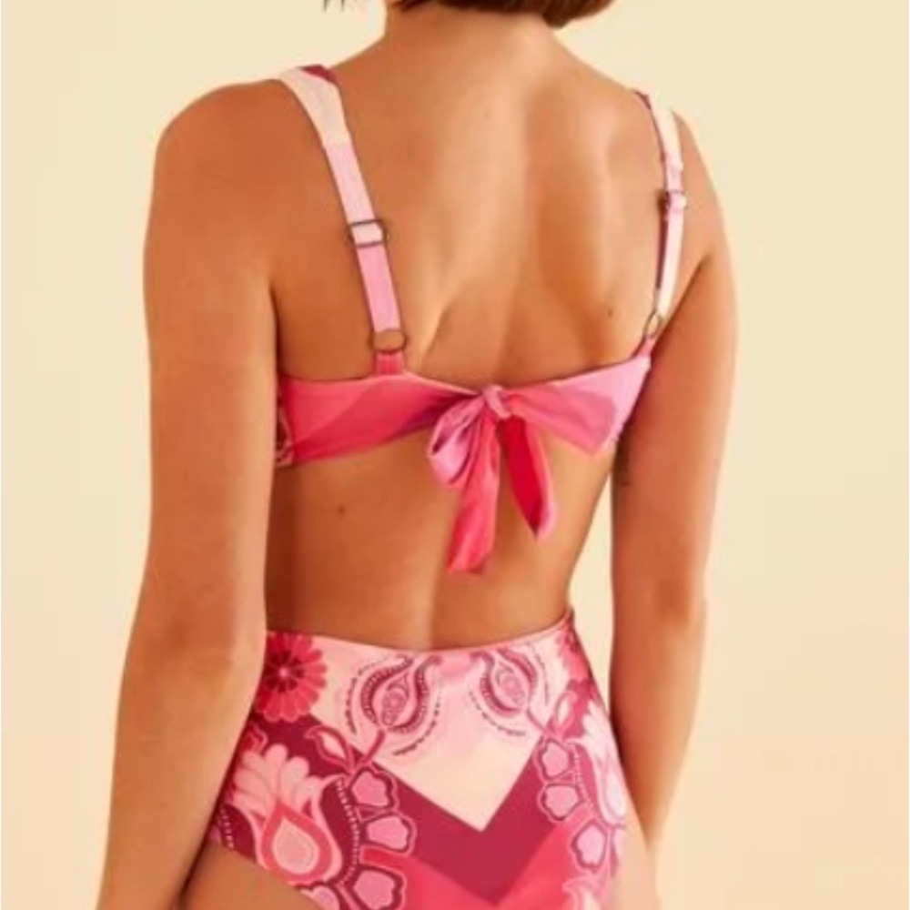 Farm Rio one piece swimsuit size large new with tags